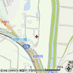 兵庫県三田市広野224周辺の地図