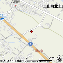 滋賀県甲賀市土山町北土山753周辺の地図