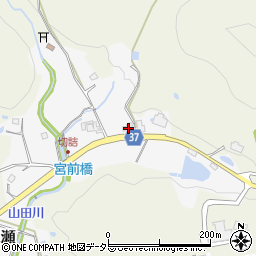 兵庫県三田市市之瀬26周辺の地図