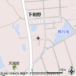 兵庫県三田市下相野1416-1周辺の地図