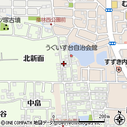 京都府長岡京市うぐいす台172-10周辺の地図