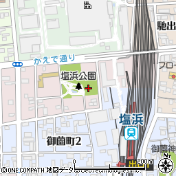 三重県四日市市柳町周辺の地図
