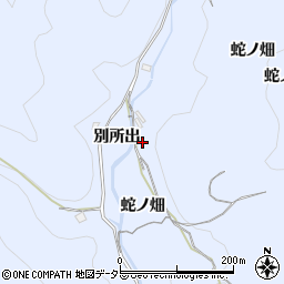京都府宇治市東笠取蛇ノ畑周辺の地図