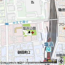 三重県四日市市柳町周辺の地図