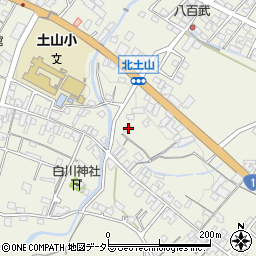 滋賀県甲賀市土山町北土山1013周辺の地図