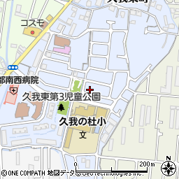 京都府京都市伏見区久我東町223-15周辺の地図