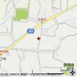 兵庫県三田市木器183周辺の地図