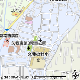 京都府京都市伏見区久我東町223-16周辺の地図