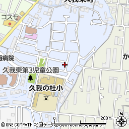 京都府京都市伏見区久我東町223-8周辺の地図