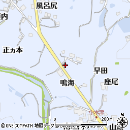 兵庫県川辺郡猪名川町木津鳴海17-2周辺の地図