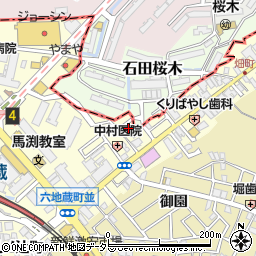 京都府宇治市六地蔵奈良町61-23周辺の地図