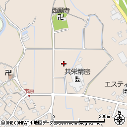 滋賀県甲賀市甲南町市原周辺の地図