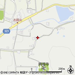兵庫県三田市木器1729周辺の地図