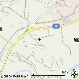 兵庫県三田市加茂1192周辺の地図