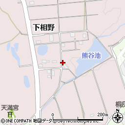 兵庫県三田市下相野1416周辺の地図