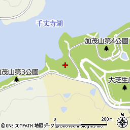 加茂山第3公園周辺の地図