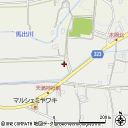 兵庫県三田市木器38周辺の地図