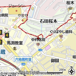 京都府宇治市六地蔵奈良町61-13周辺の地図