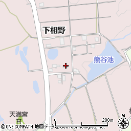 兵庫県三田市下相野1416-8周辺の地図