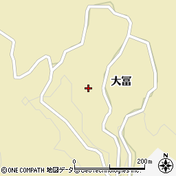 兵庫県赤穂郡上郡町大冨2043周辺の地図