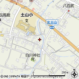 滋賀県甲賀市土山町北土山1466周辺の地図