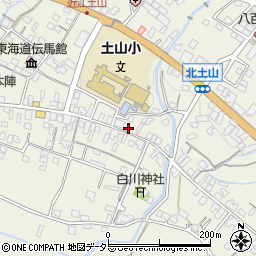 滋賀県甲賀市土山町北土山1479周辺の地図