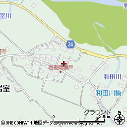 滋賀県甲賀市甲賀町岩室2138周辺の地図