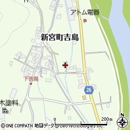 兵庫県たつの市新宮町吉島559-1周辺の地図