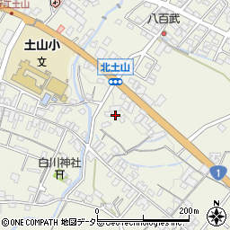 滋賀県甲賀市土山町北土山1014周辺の地図