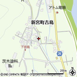 兵庫県たつの市新宮町吉島506-7周辺の地図