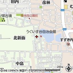 京都府長岡京市うぐいす台172-12周辺の地図