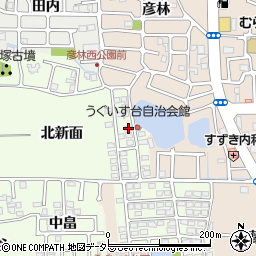京都府長岡京市うぐいす台172-7周辺の地図
