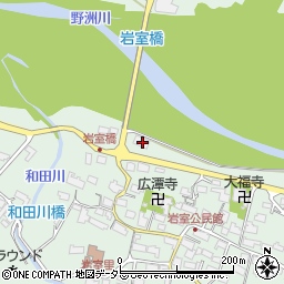 滋賀県甲賀市甲賀町岩室1218周辺の地図