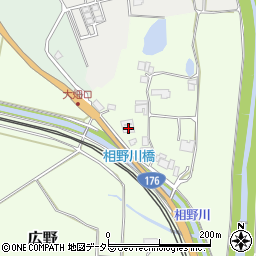 兵庫県三田市広野248周辺の地図
