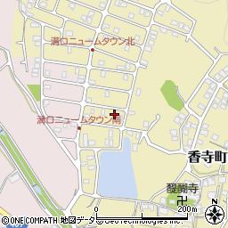 兵庫県姫路市香寺町中寺258-51周辺の地図