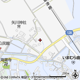 滋賀県甲賀市甲南町森尻45周辺の地図