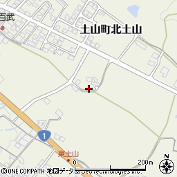 滋賀県甲賀市土山町北土山710周辺の地図