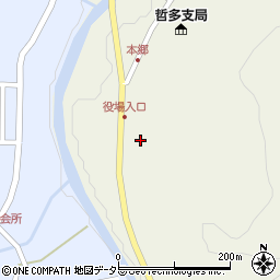 岡山県新見市哲多町本郷264-1周辺の地図