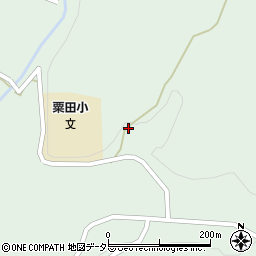 広島県庄原市東城町粟田3765周辺の地図