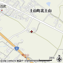 滋賀県甲賀市土山町北土山711周辺の地図