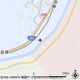 愛知県新城市富栄（大道ノ下）周辺の地図