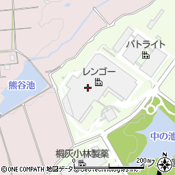 レンゴー株式会社　三田工場周辺の地図