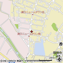 兵庫県姫路市香寺町中寺258-44周辺の地図