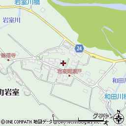 滋賀県甲賀市甲賀町岩室2164周辺の地図
