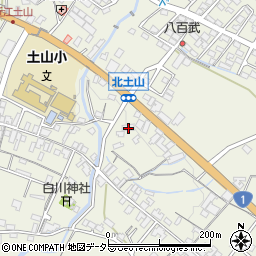 滋賀県甲賀市土山町北土山1015周辺の地図