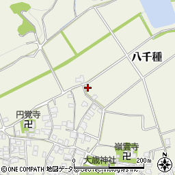 兵庫県神崎郡福崎町八千種589周辺の地図