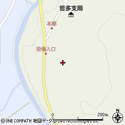 岡山県新見市哲多町本郷277周辺の地図