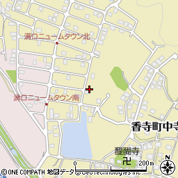 兵庫県姫路市香寺町中寺258-72周辺の地図