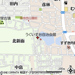 京都府長岡京市うぐいす台172-6周辺の地図