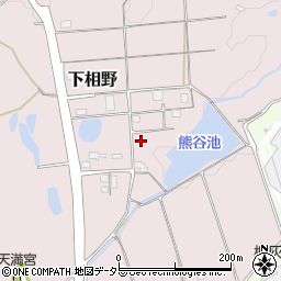 兵庫県三田市下相野1204周辺の地図